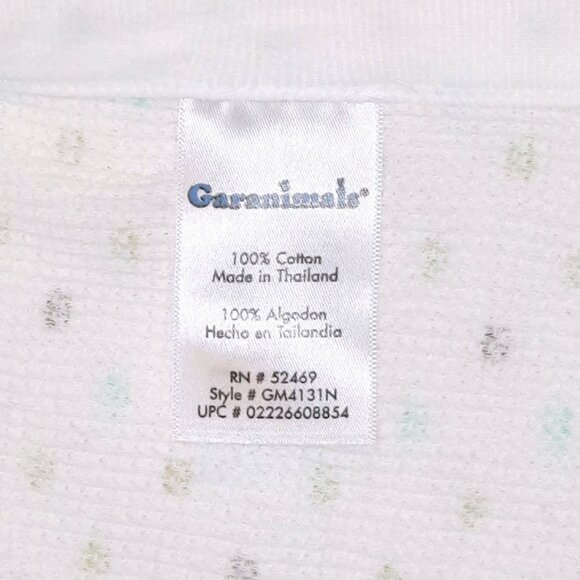 Garanimals Multi Color Polka Dots Thermal Waffle Weave Lovey Blanket 25" X 32" - Picture 5 of 5